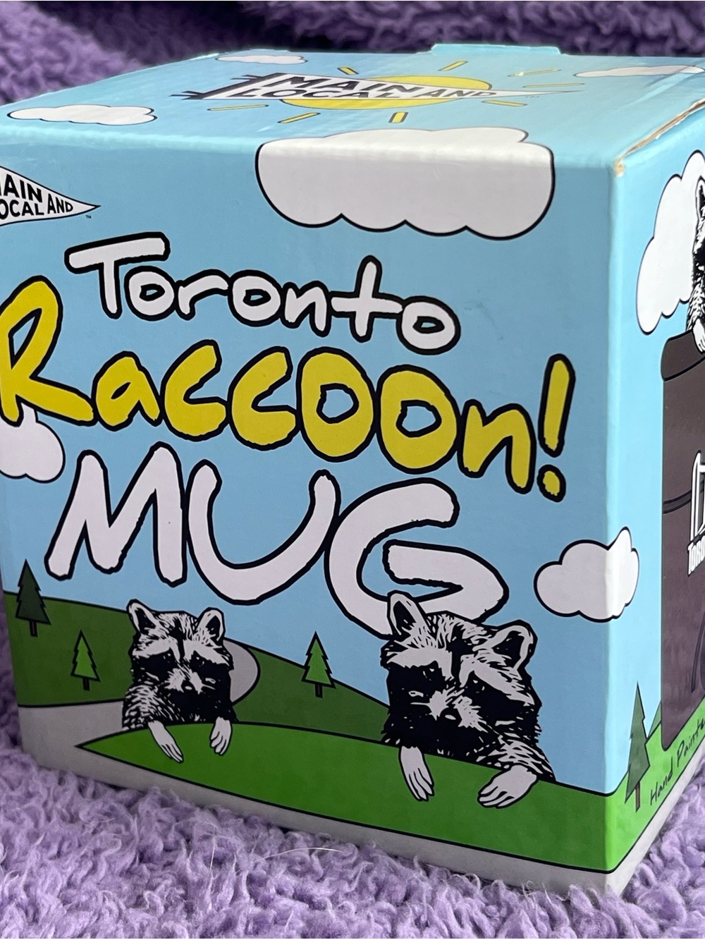 Toronto Raccoon! Mug - RIP little guy!